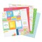 Pebbles Double-Sided Paper Pad 12"X12" 24/Pkg-Holographic Foil, Fun In The Sun